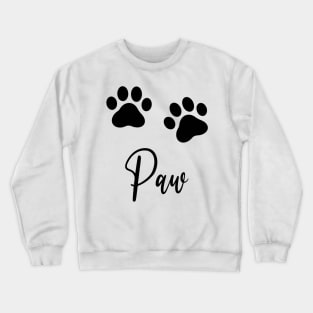 Paw prints Crewneck Sweatshirt